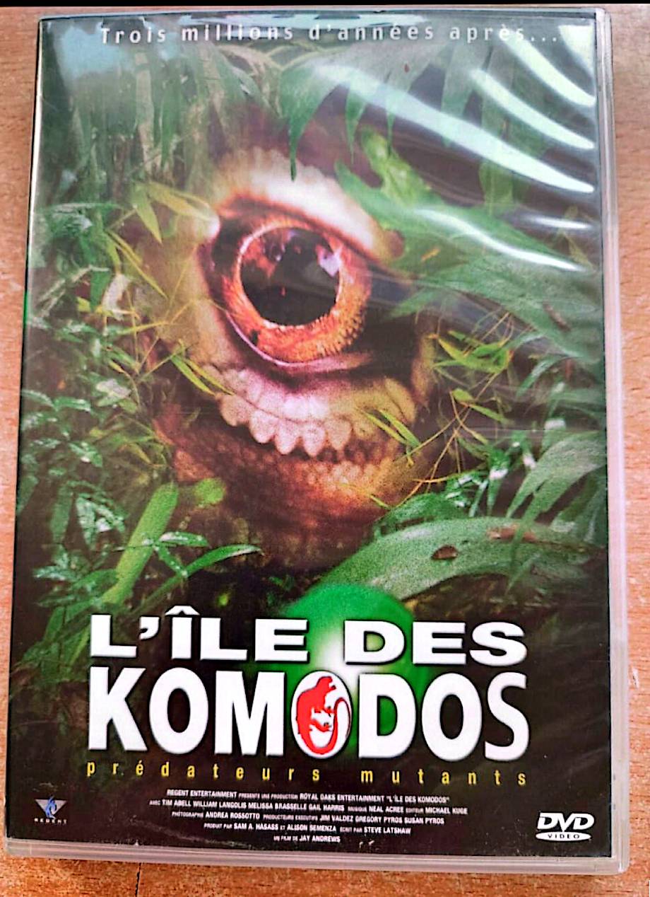 DVD l'île des komodos