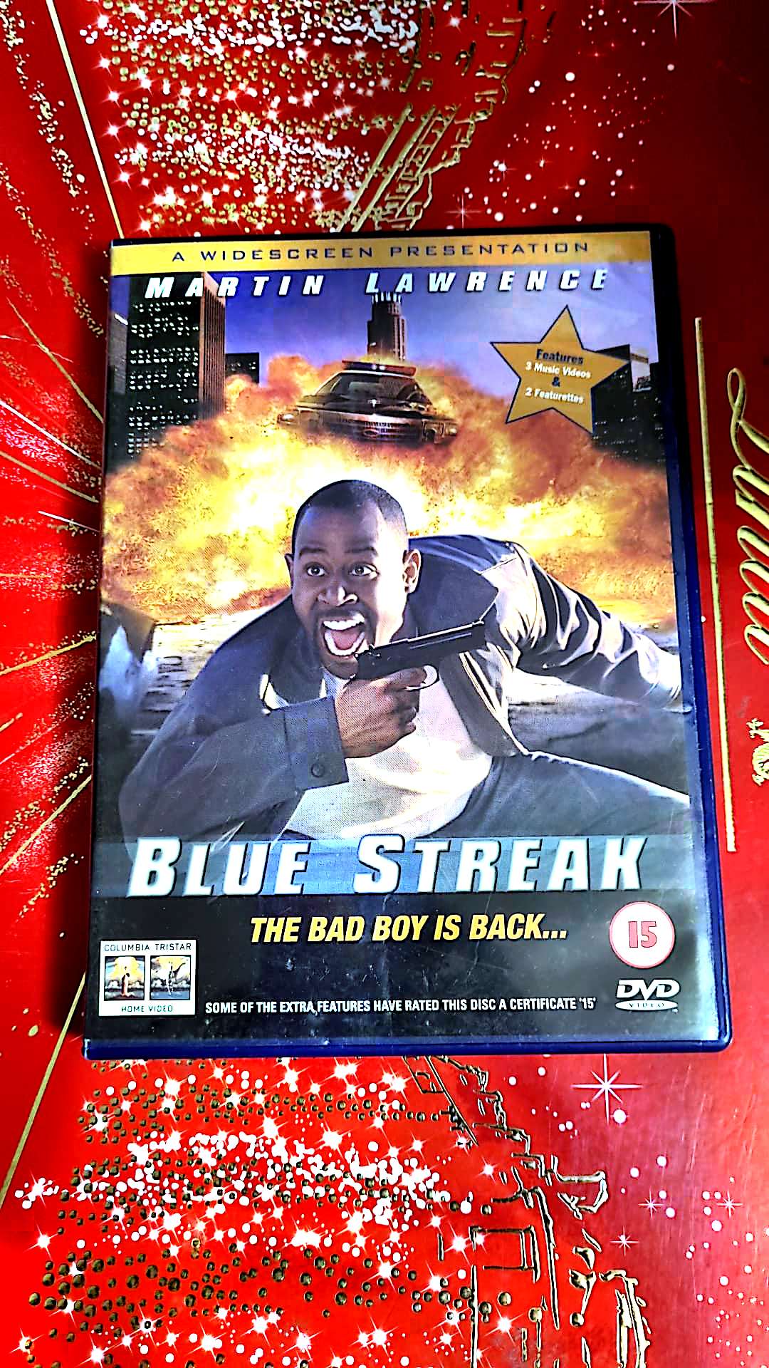 dvd martin lawrence blue streak the bad boy is back