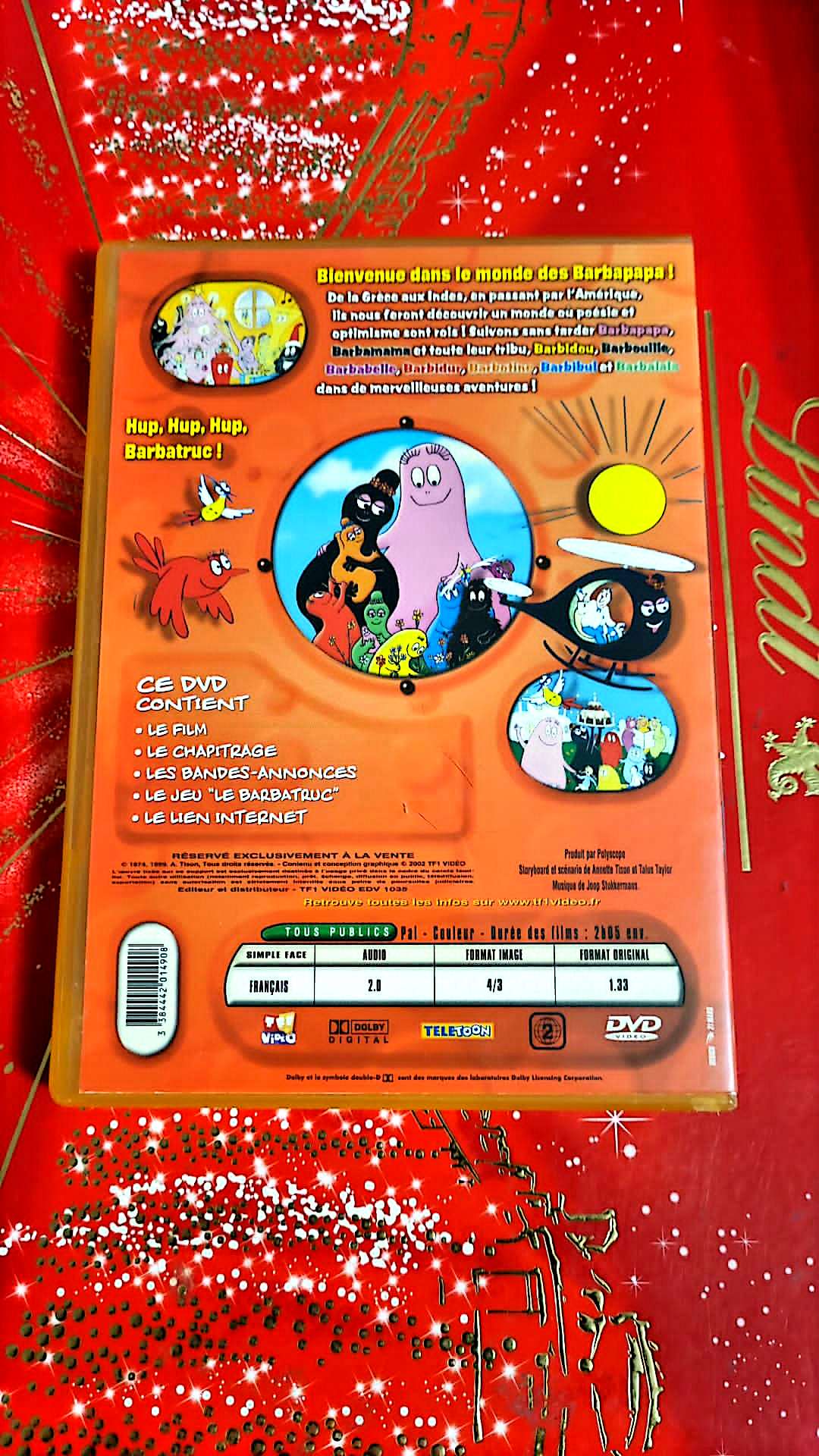 DVD : barbapapa de fabuleux brabaventure