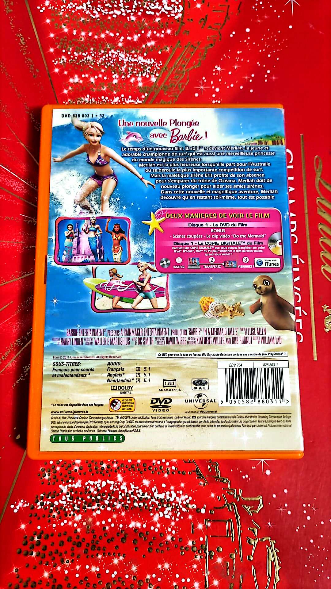DVD : barbie le secret des sirènes 2 en