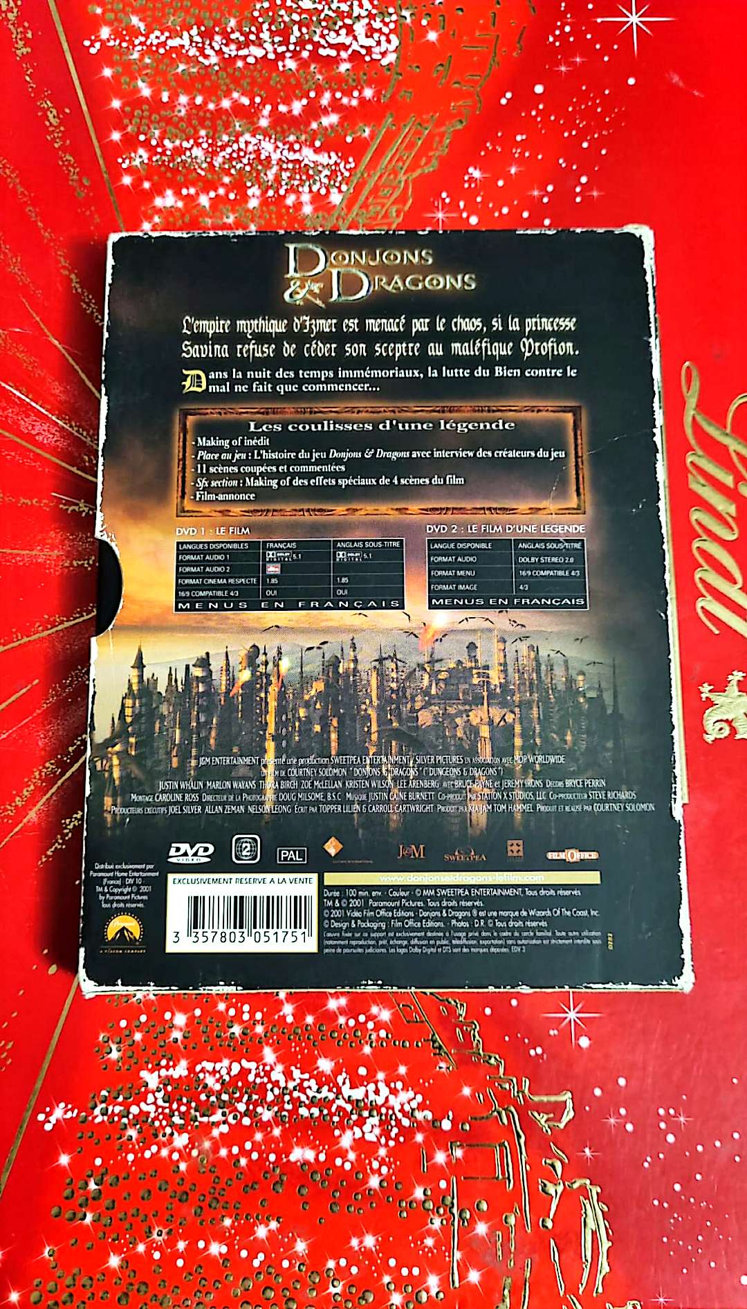 DVD : donjon et dragon en
