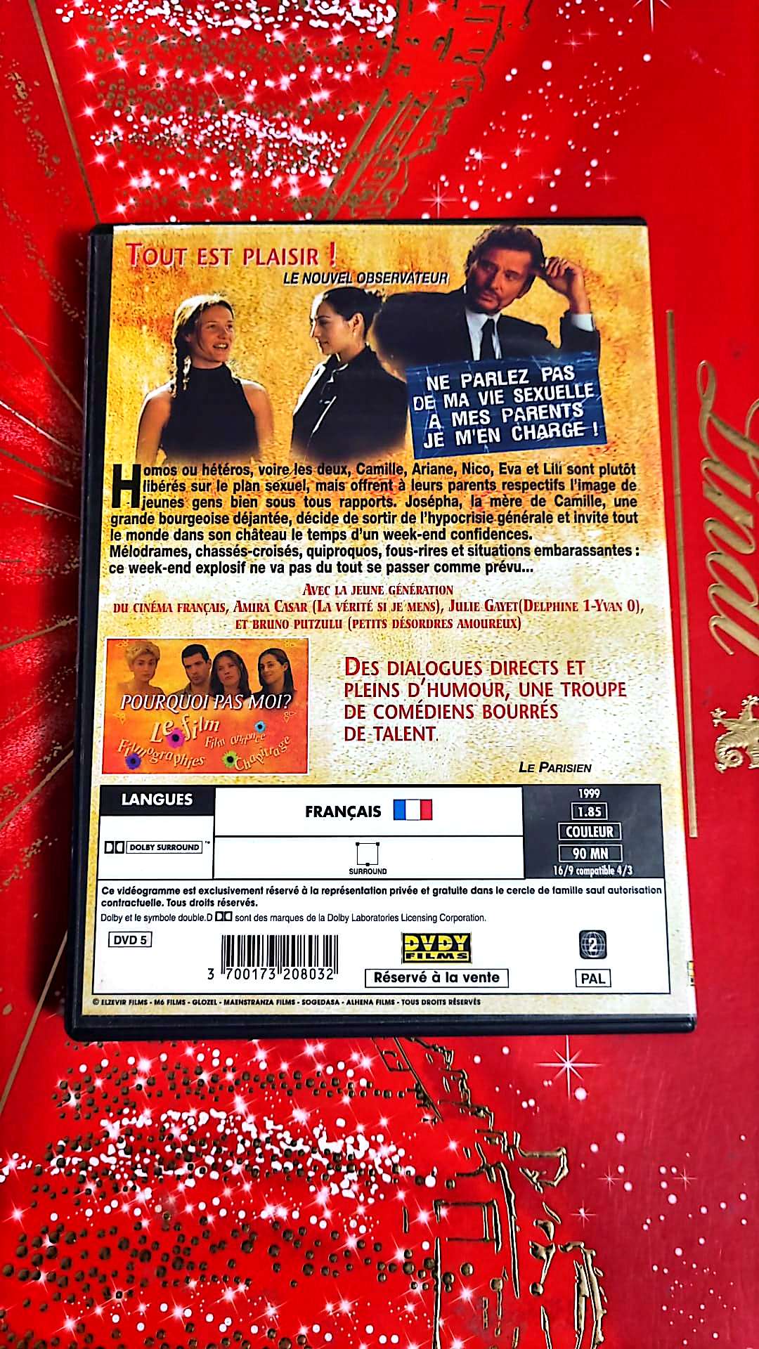 DVD : pourquoi pas moi ne parle pas de ma vie sexuelle à mes parents je m'en charge