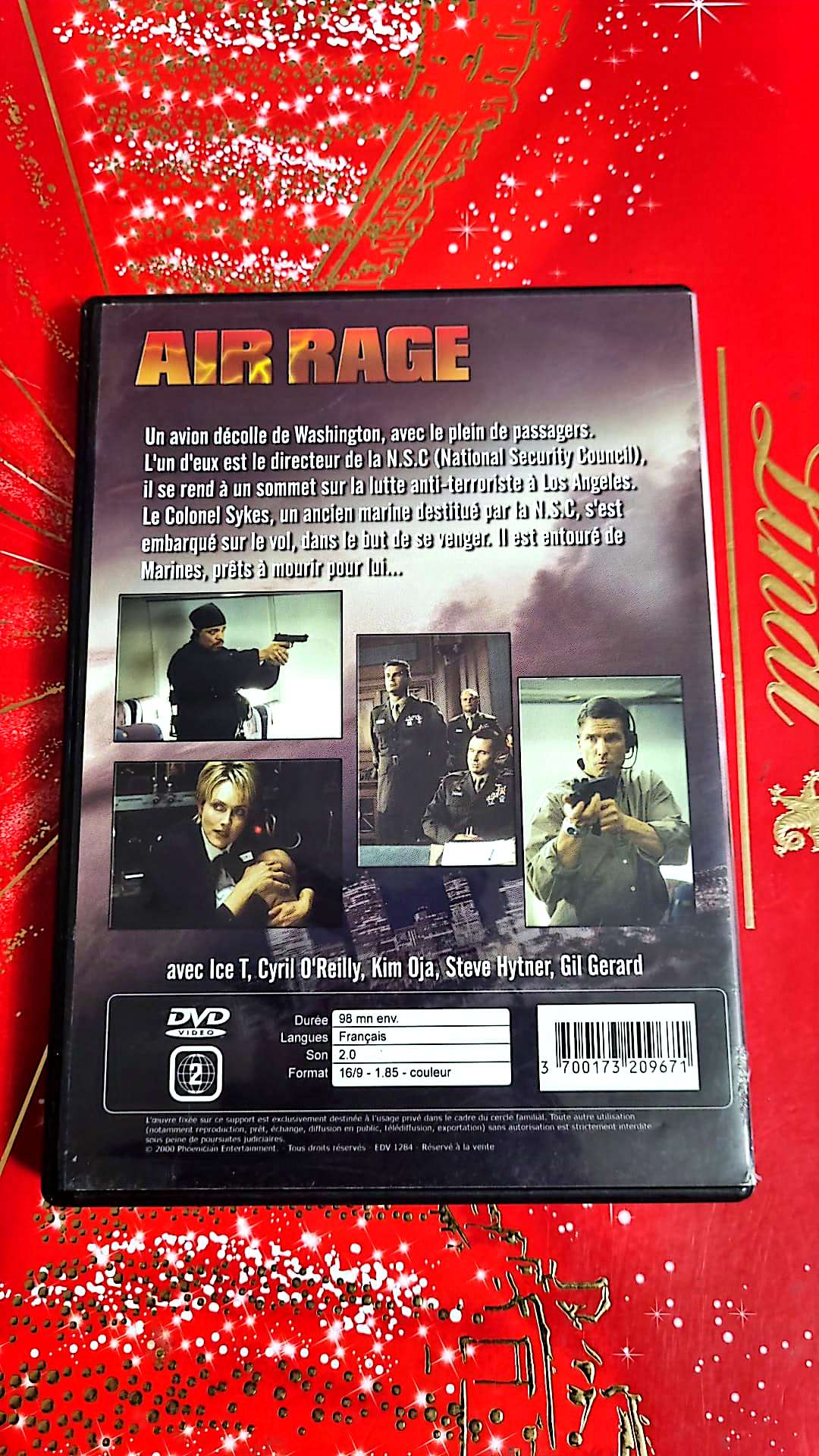 DVD : AIR RAGE ICE-T