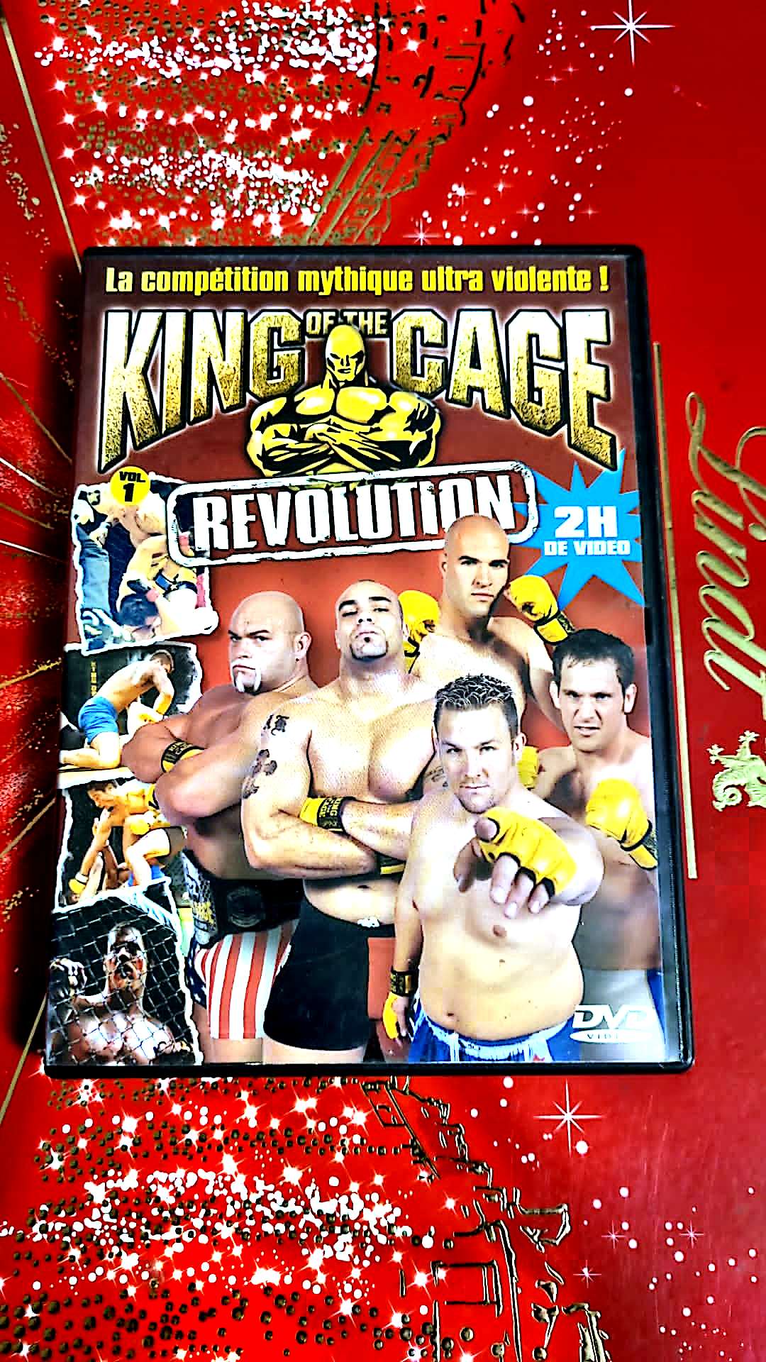 DVD king of he cage révolution