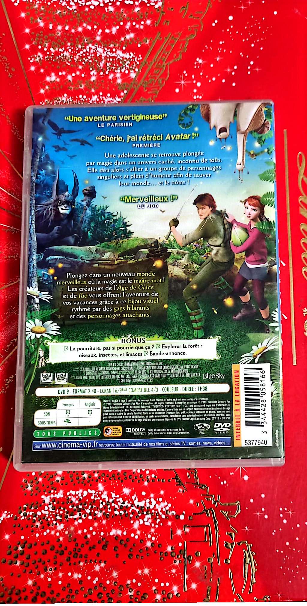 DVD : epic la bataille du royaume secret en