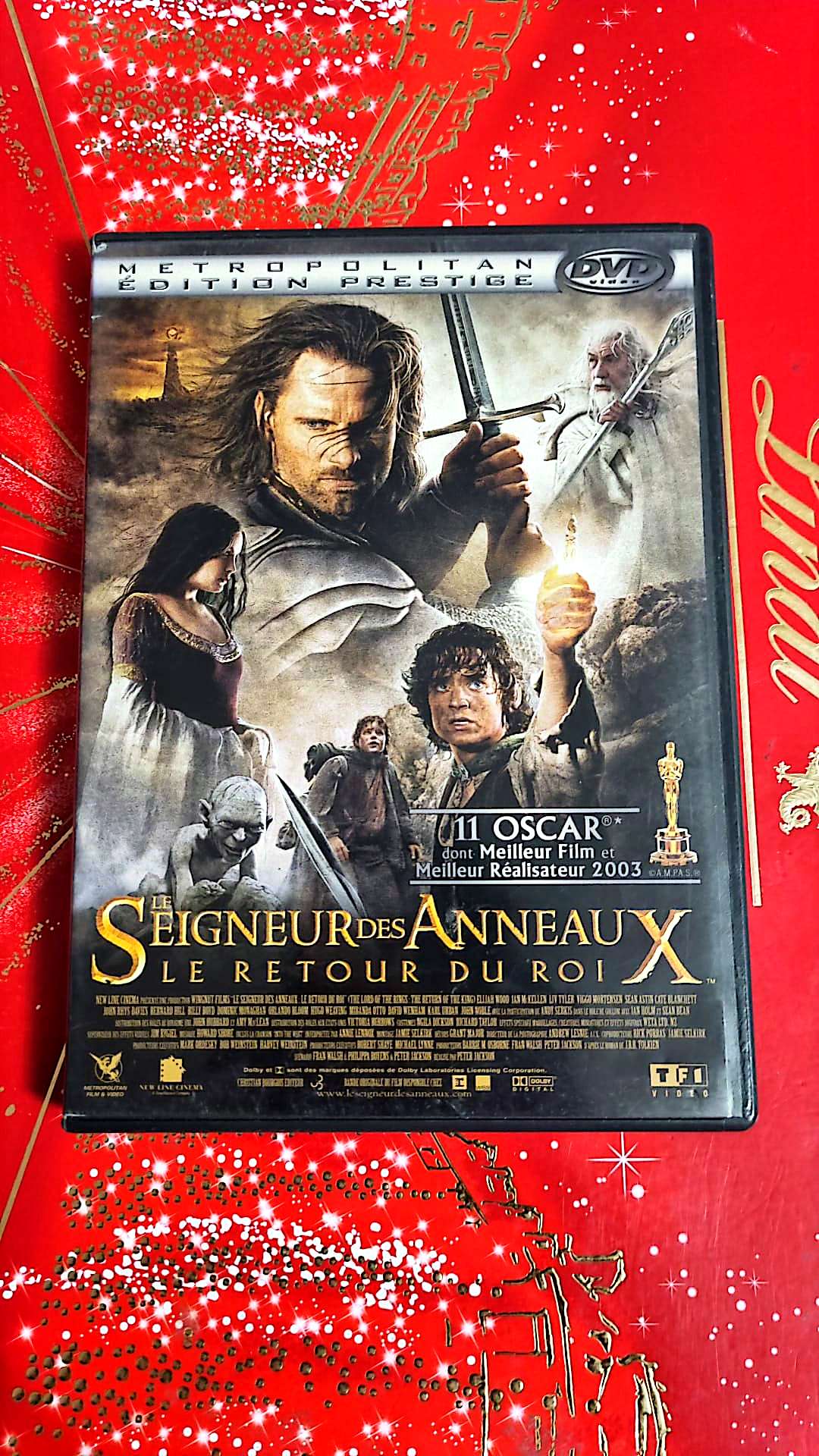 DVD : le seigneur des anneaux le retour du roi en