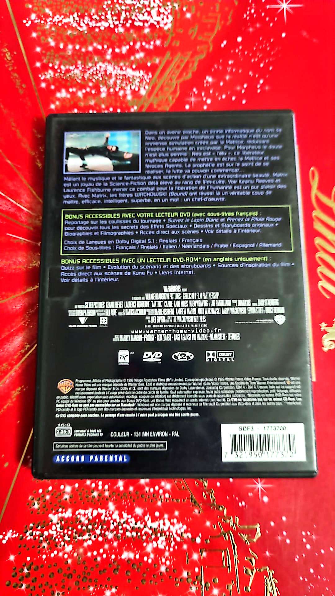 DVD : matrix croire à l'incroyable en