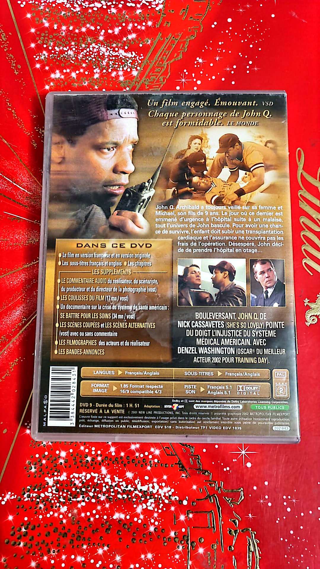 DVD : JOHN Q FILM EN