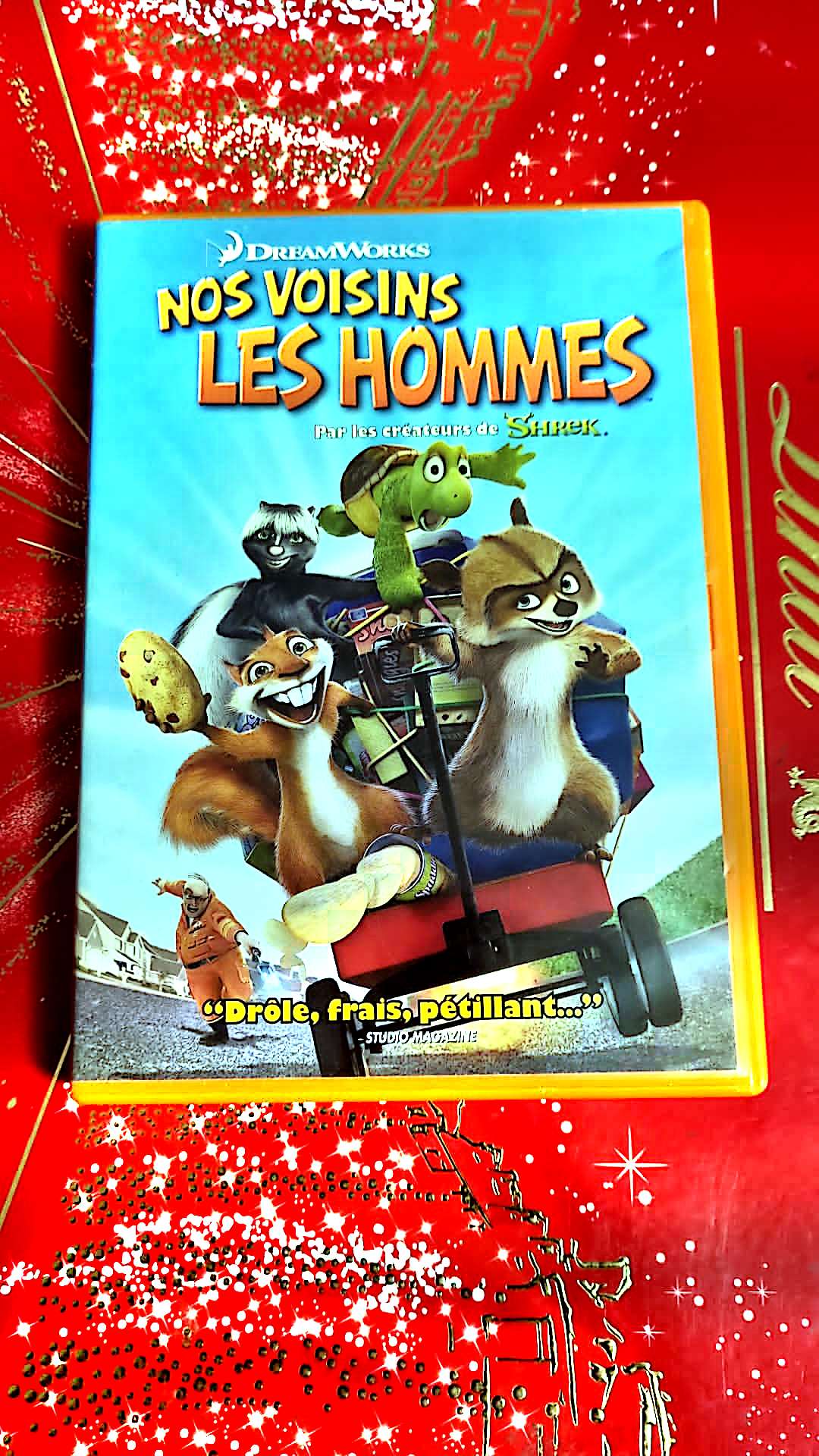 dvd dreamworks Nos voisins les hommes