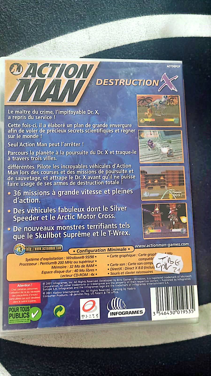 PC – Action Man: Destruction X
