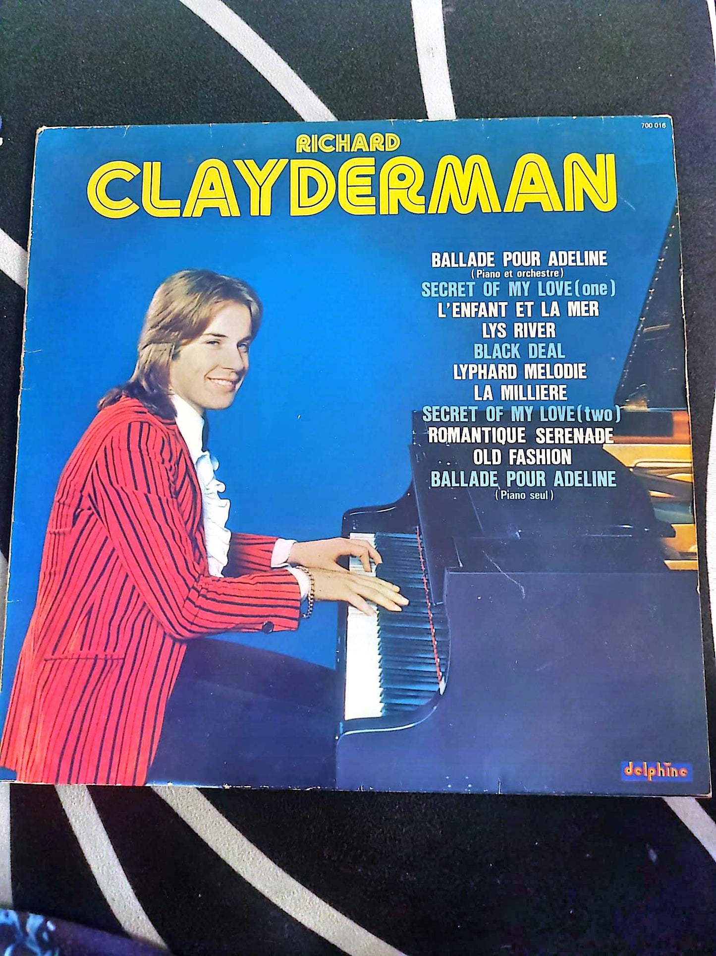 Disque Vinyle 33T – Richard Clayderman – Ballade pour Adeline – Piano – LP
