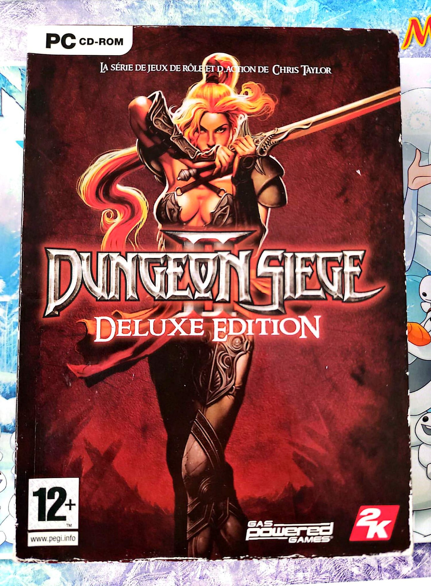 Dungeon Siege Deluxe Edition Jeu PC Complet Incomplet 1 CD Manquant Français RPG Action