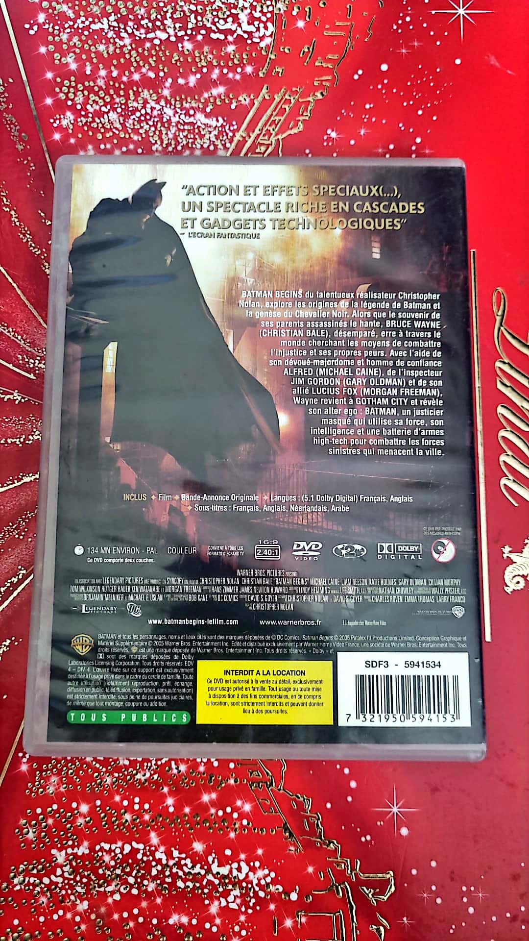 DVD : Batman Begins