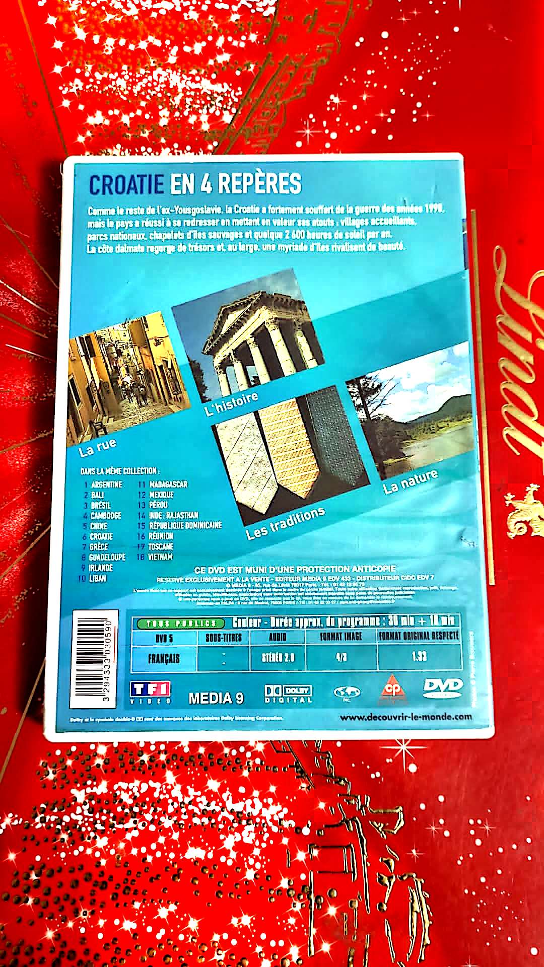 DVD Croatie en 4 repères