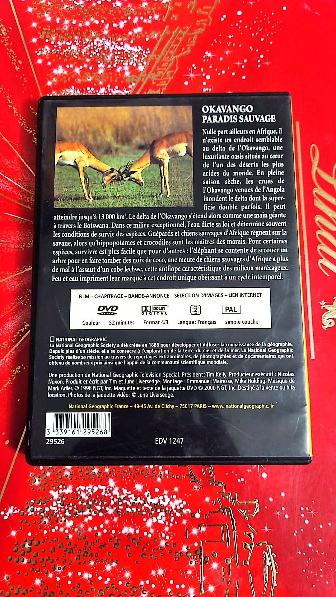 DVD : okavango paradis sauvage