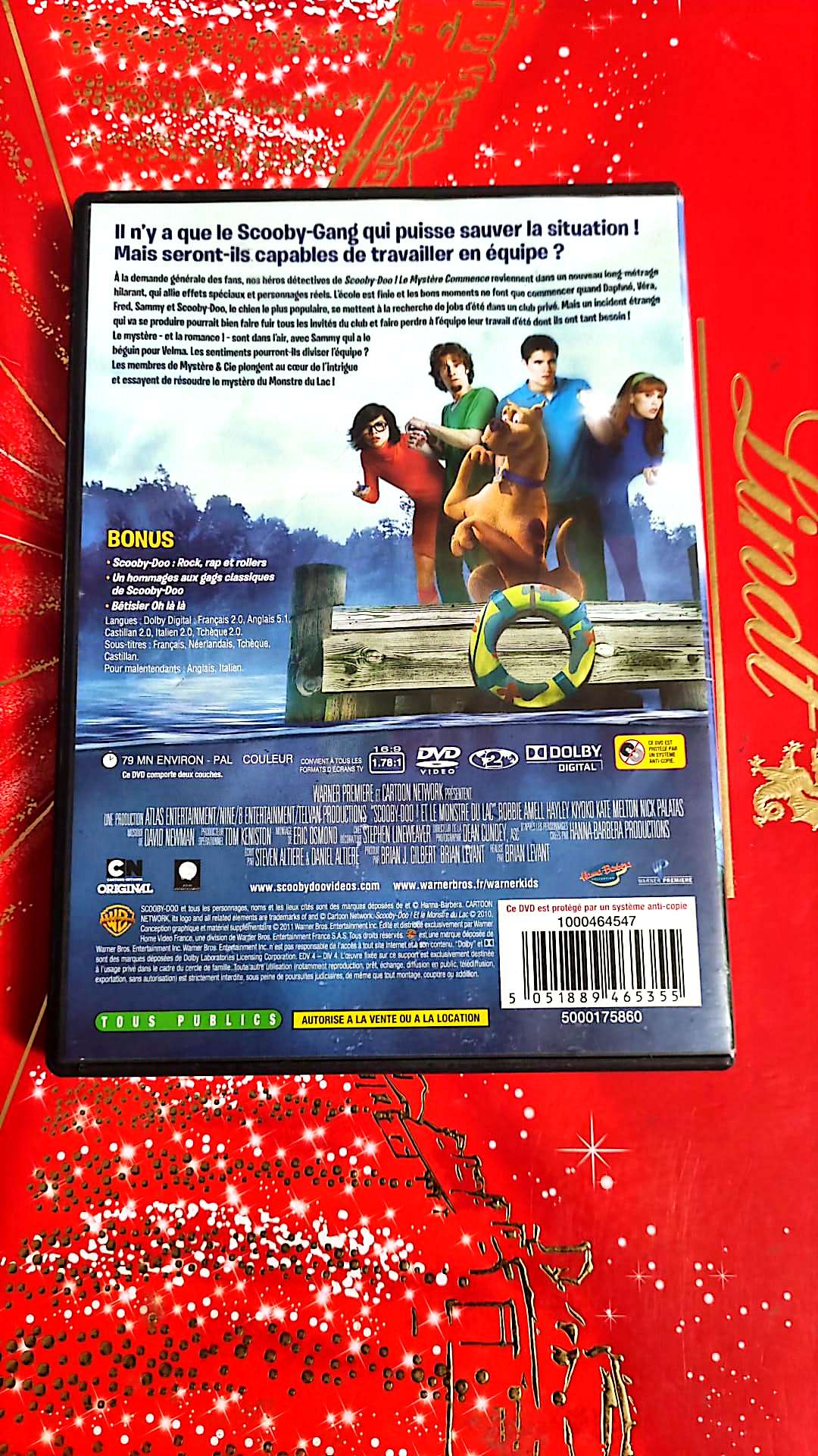 DVD : scooby doo et le monstre du lac