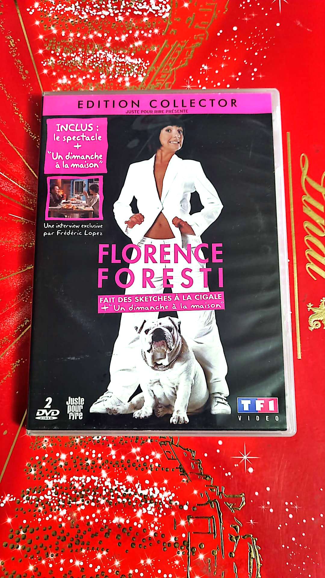 DVD : Florence Foresti fait des sketchs à la cigale+ un dimanche à la maison