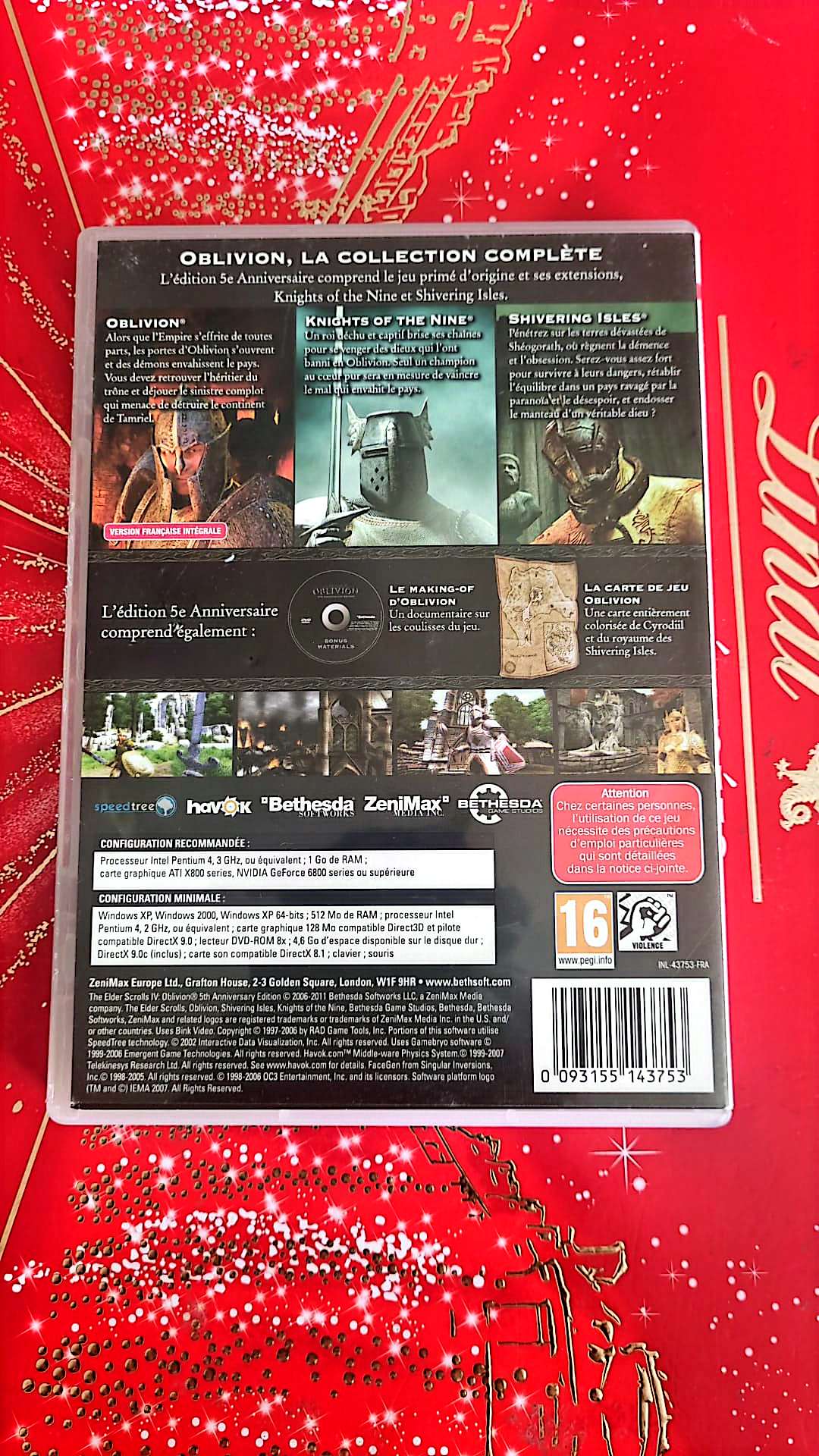 Jeu vidéo PC : the elder scrolls iv oblivion pc gameplay