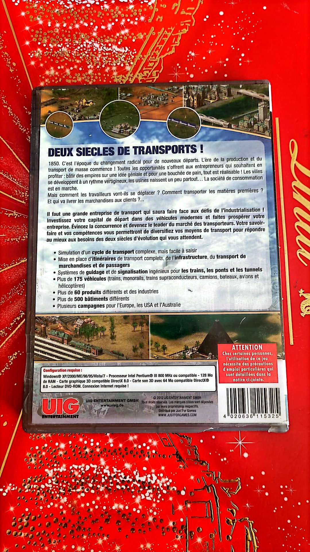 Jeu vidéo PC : Transport Giant deluxe jeu PC