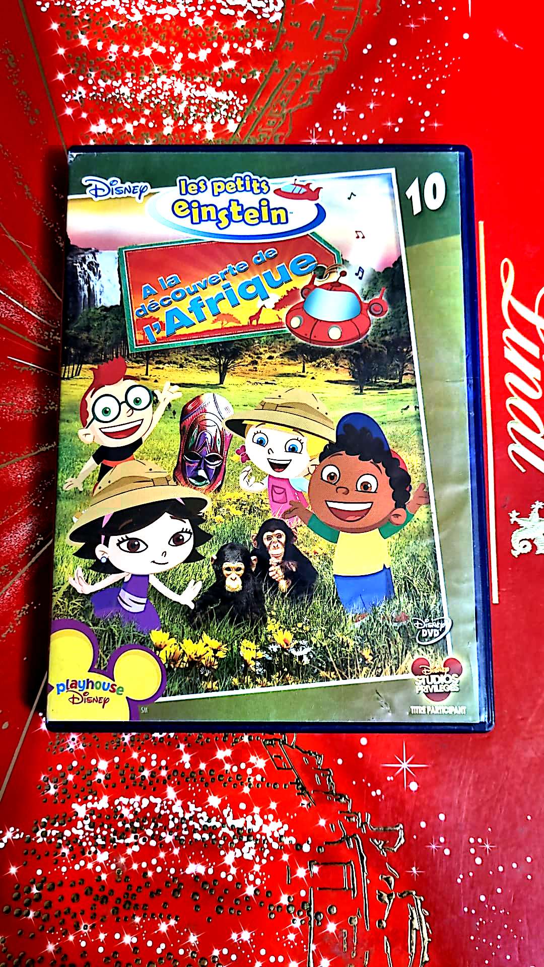 dvd les petits einsteins a la decouverte de l'afrique