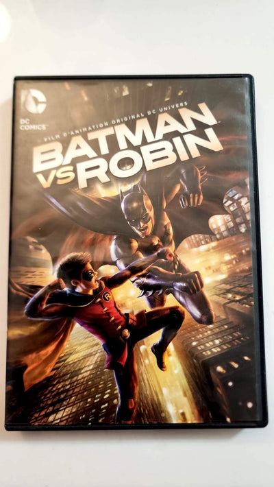 Batman vs. Robin – DC Universe DVD – Warner Bros – Animated Film