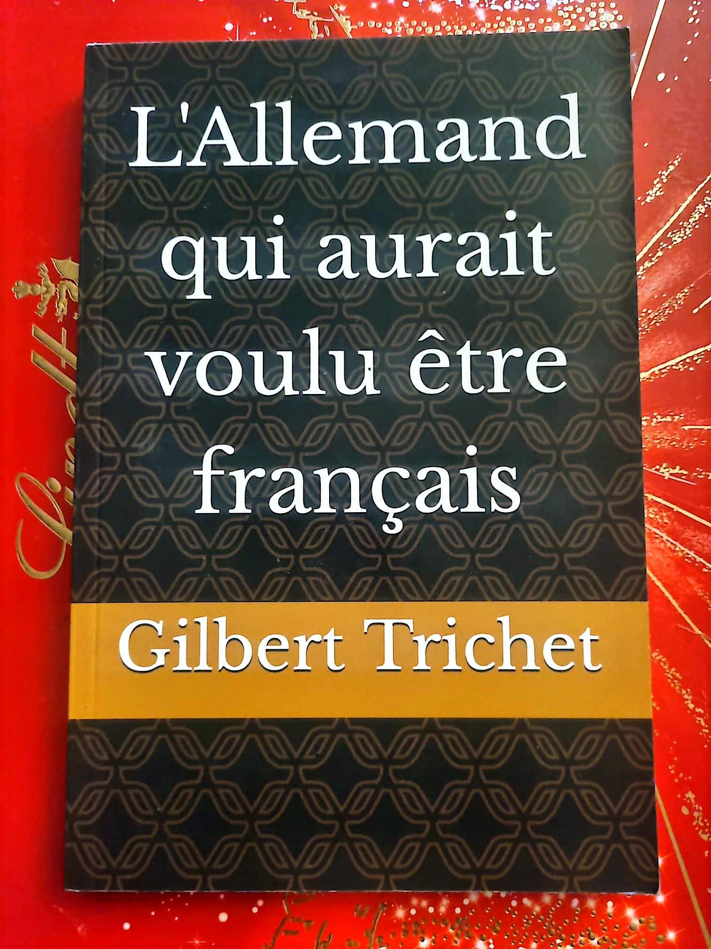 L’Allemand qui aurait voulu être français – Gilbert Trichet – Roman Historique – Livre Broché