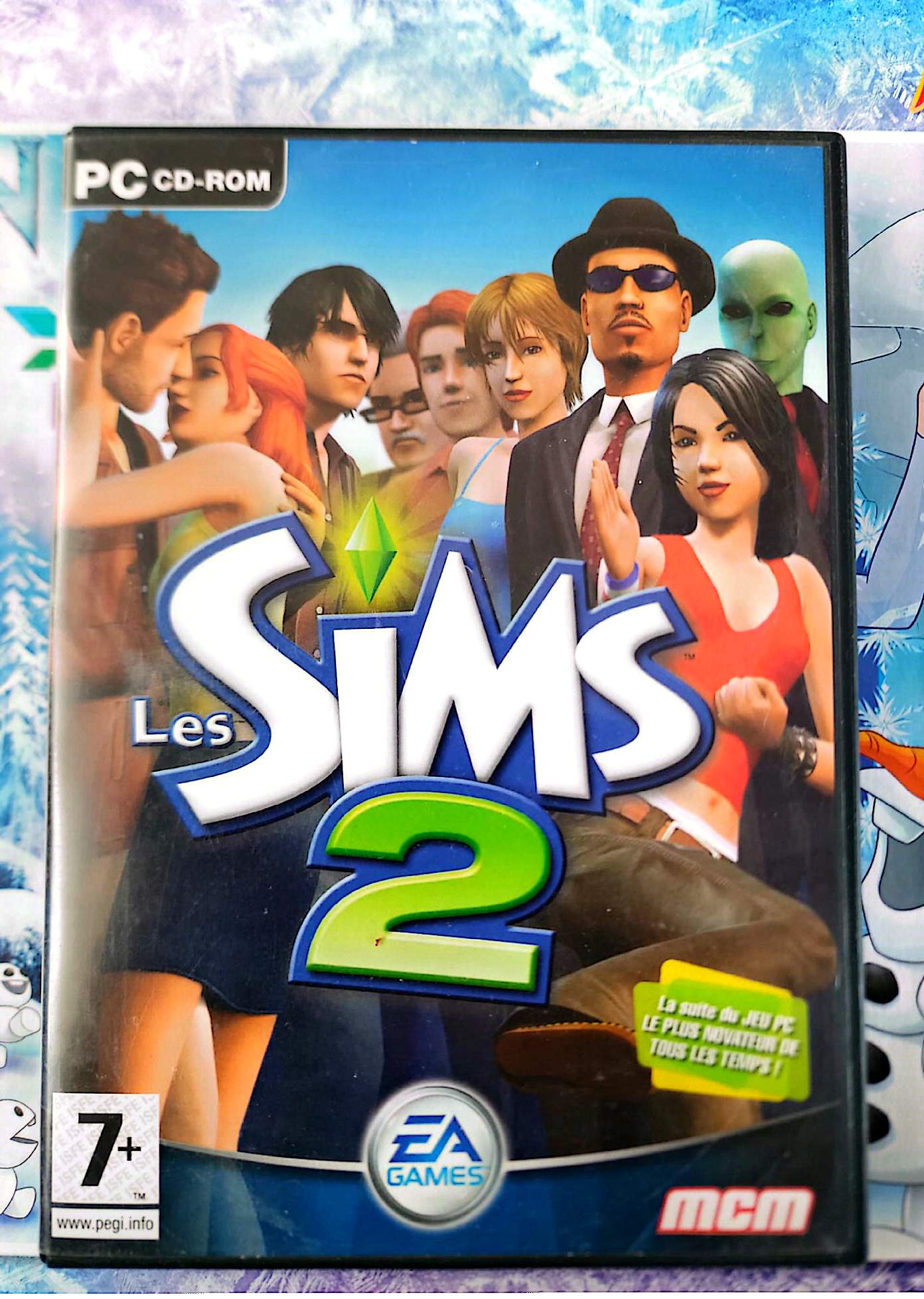 Les Sims 2 Jeu PC CD-ROM Complet 4 Disques Clé d’Installation Déjà Utilisée Simulation de Vie EA Games