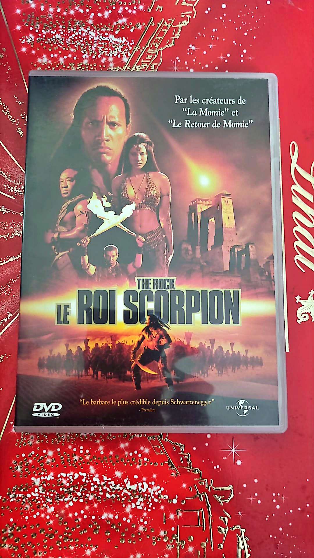 DVD : The Rock le Roi scorpion