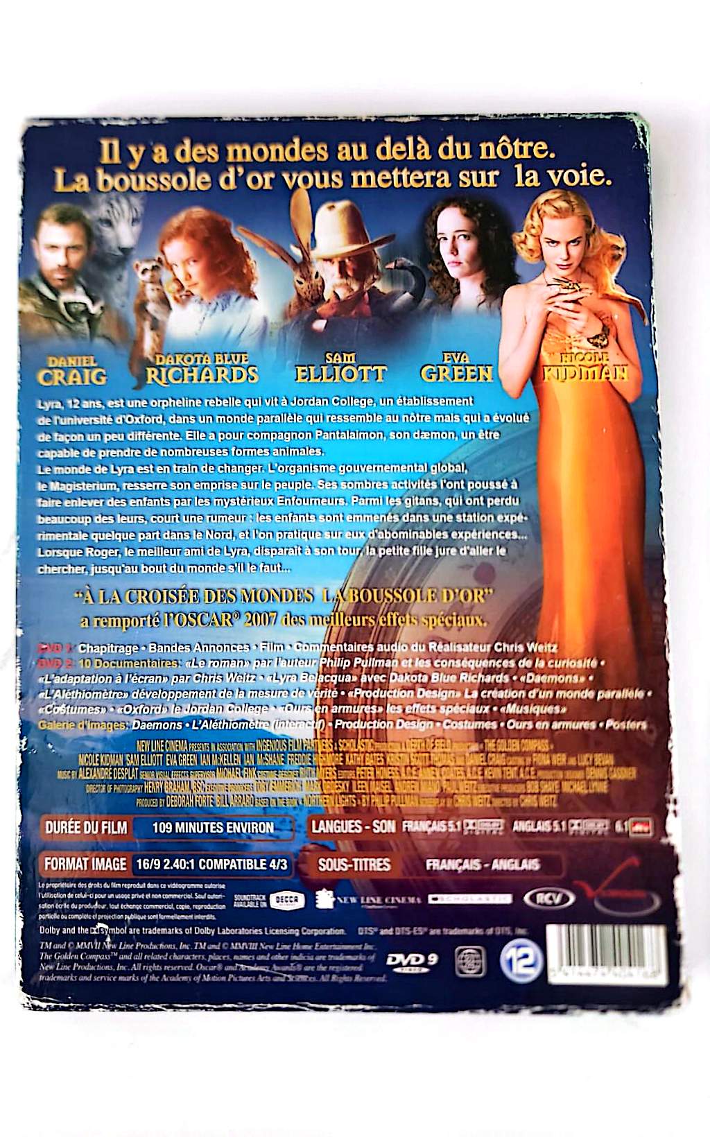 À la Croisée des Mondes : La Boussole d'Or – Édition Spéciale 2 DVD – Daniel Craig, Nicole Kidman
