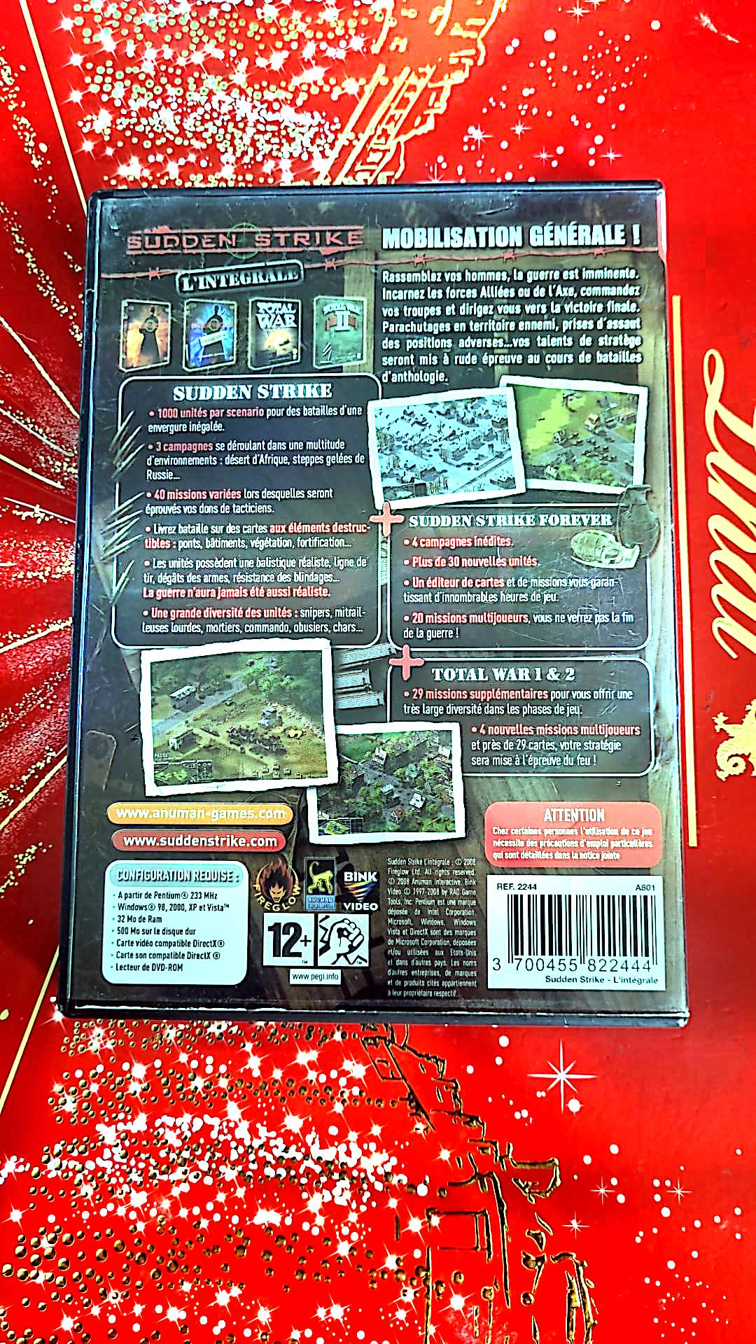 Jeu vidéo PC : sudden strike l'integrale