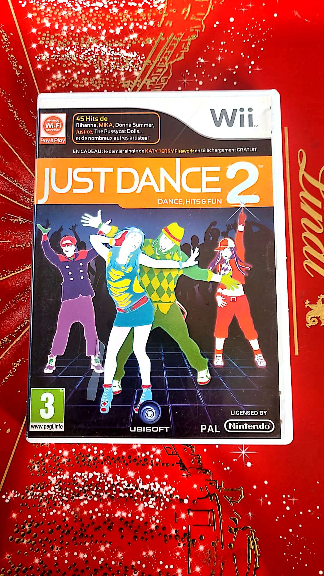 Jeu vidéo Wii : just dance 2