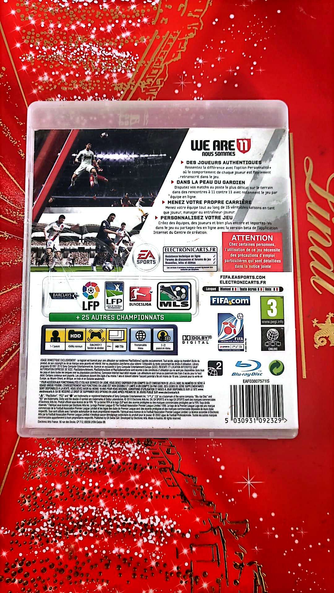 Jeu vidéo PS3 : fifa 11 ps3