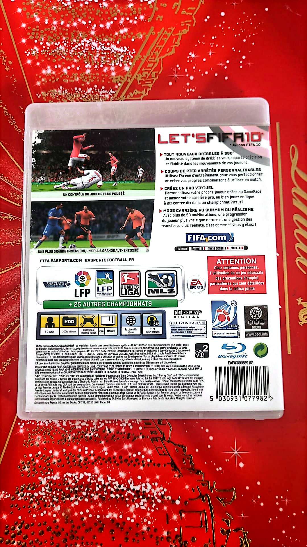 Jeu vidéo PS3 : fifa 10 ps3