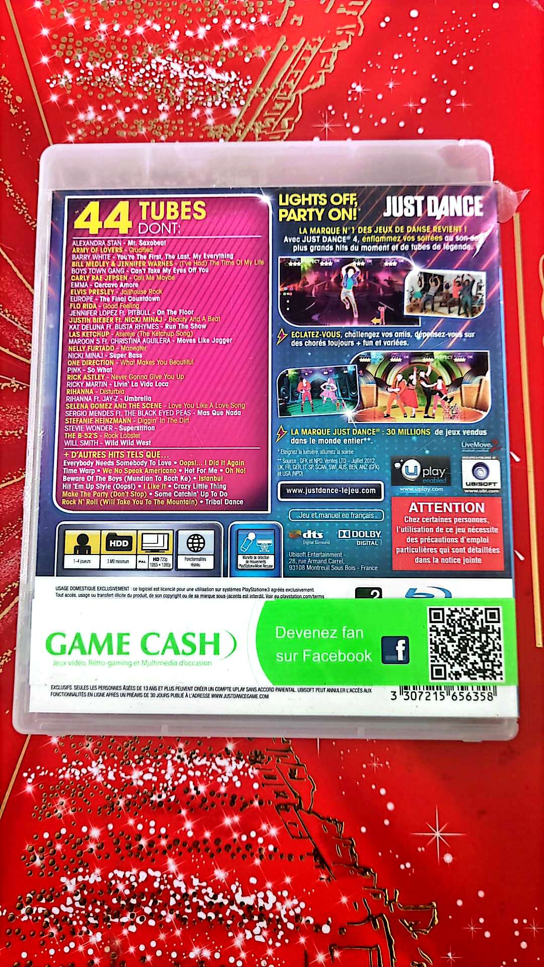 Jeu vidéo PS3 : just dance 4 ps3