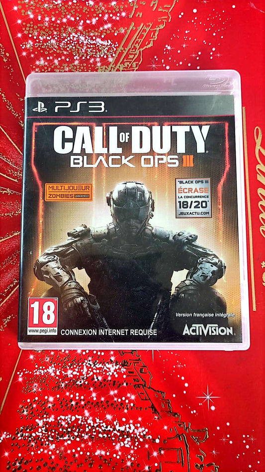Jeu vidéo PS3 : call of duty black ops iii ps3