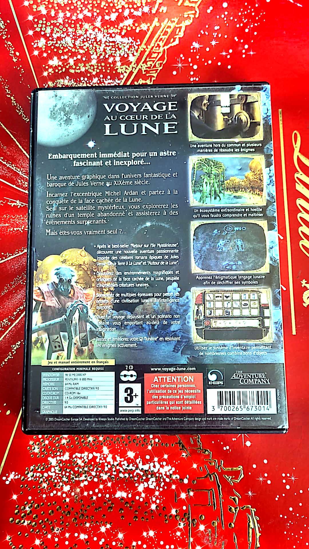 Jeu vidéo PC : voyage au coeur de la lune