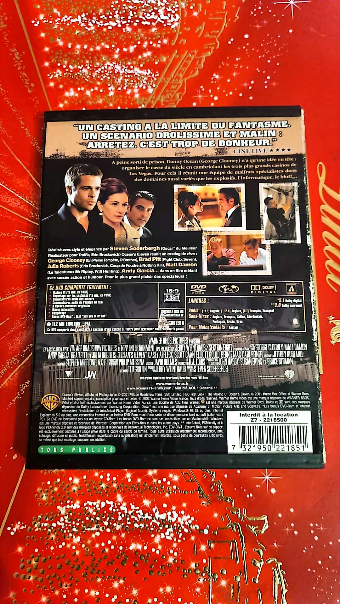 DVD : Ocean's eleven