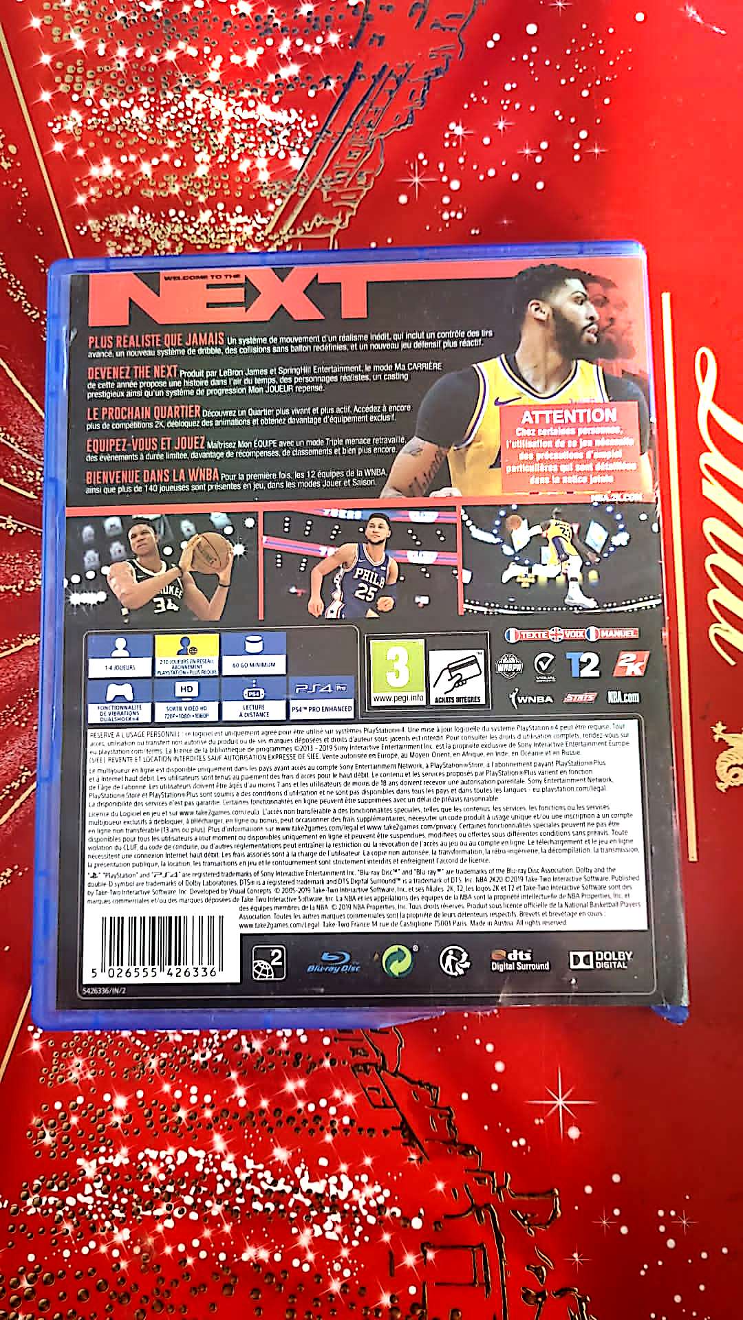 Jeu vidéo PS4 : PS4 NBA 2K20