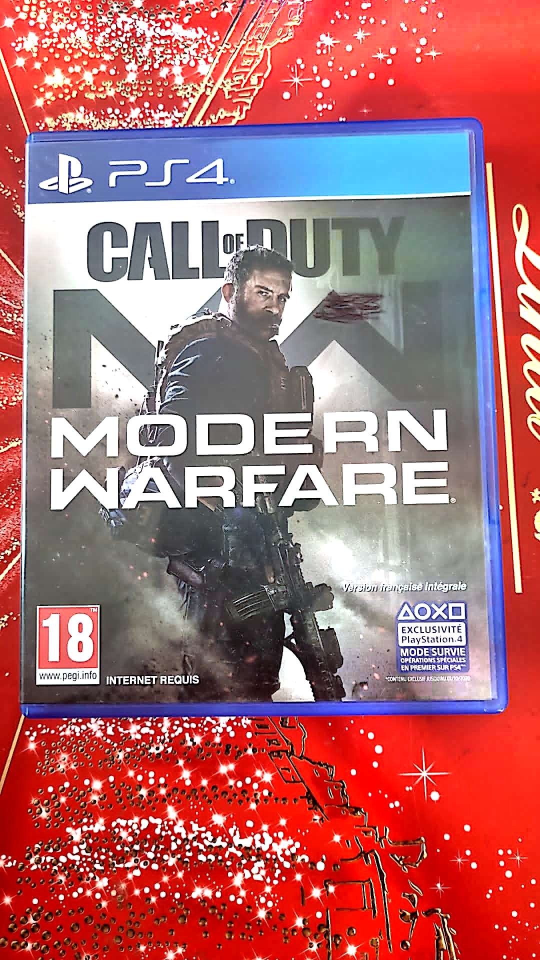 Jeu vidéo PS4 : ps4 call of duty modern warfare