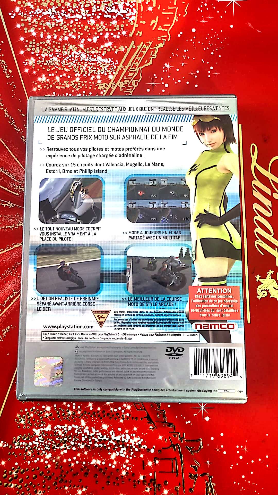 Jeu vidéo PS2 : ps2 moto gp3