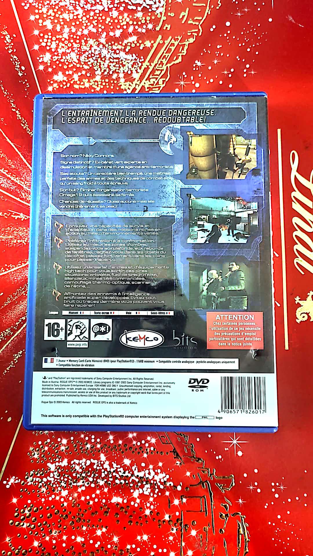 Jeu vidéo PS2 : ps2 Rogue ops