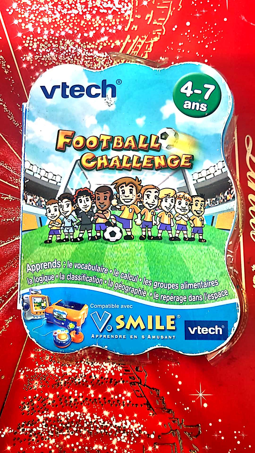 Jeu vidéo : vtech v.smile football challenge