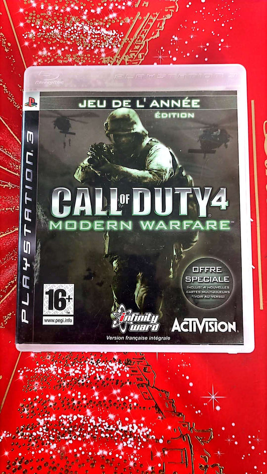 Jeu vidéo PS3 : call of duty 4 modern warfare ps3