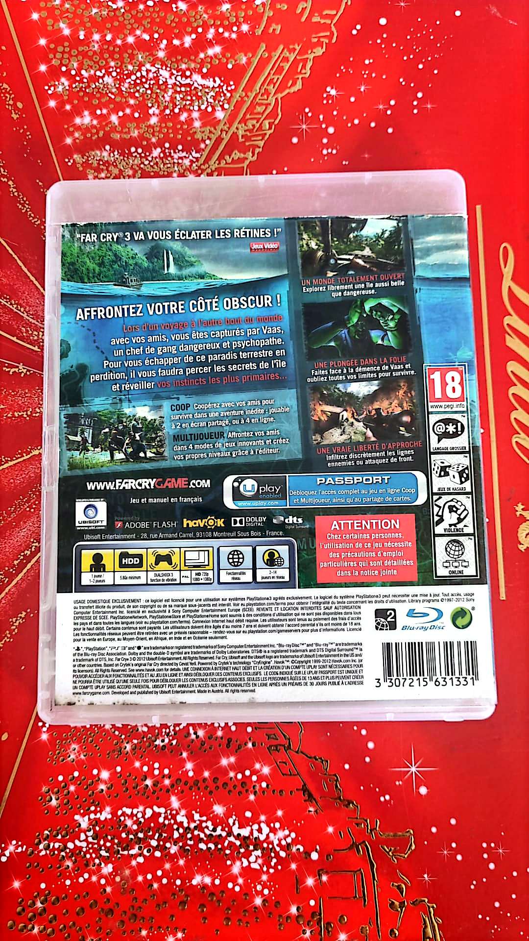 Jeu vidéo PS3 : far cry 3 ps3