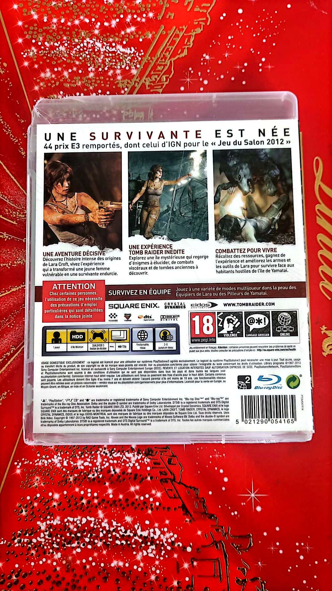 Jeu vidéo PS3 : tomb raider ps3