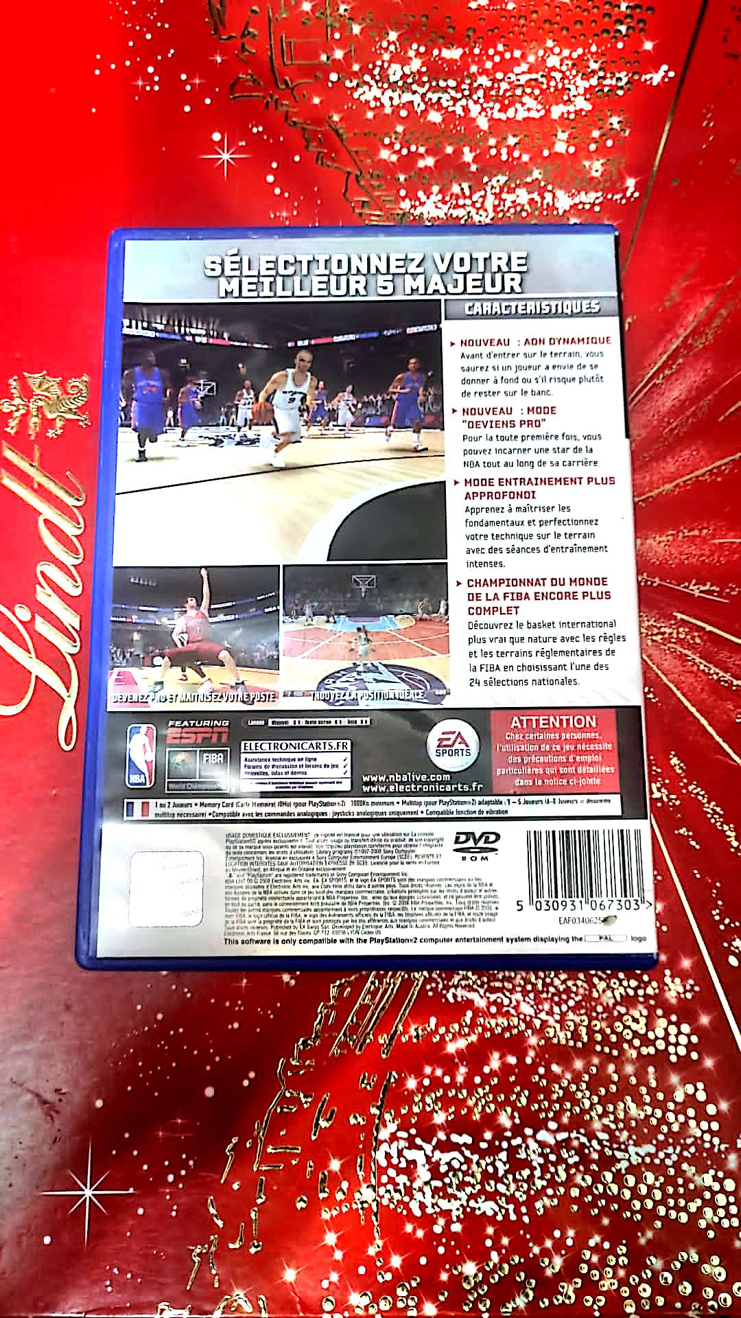 Jeu vidéo PS2 : ea sports nba live 09