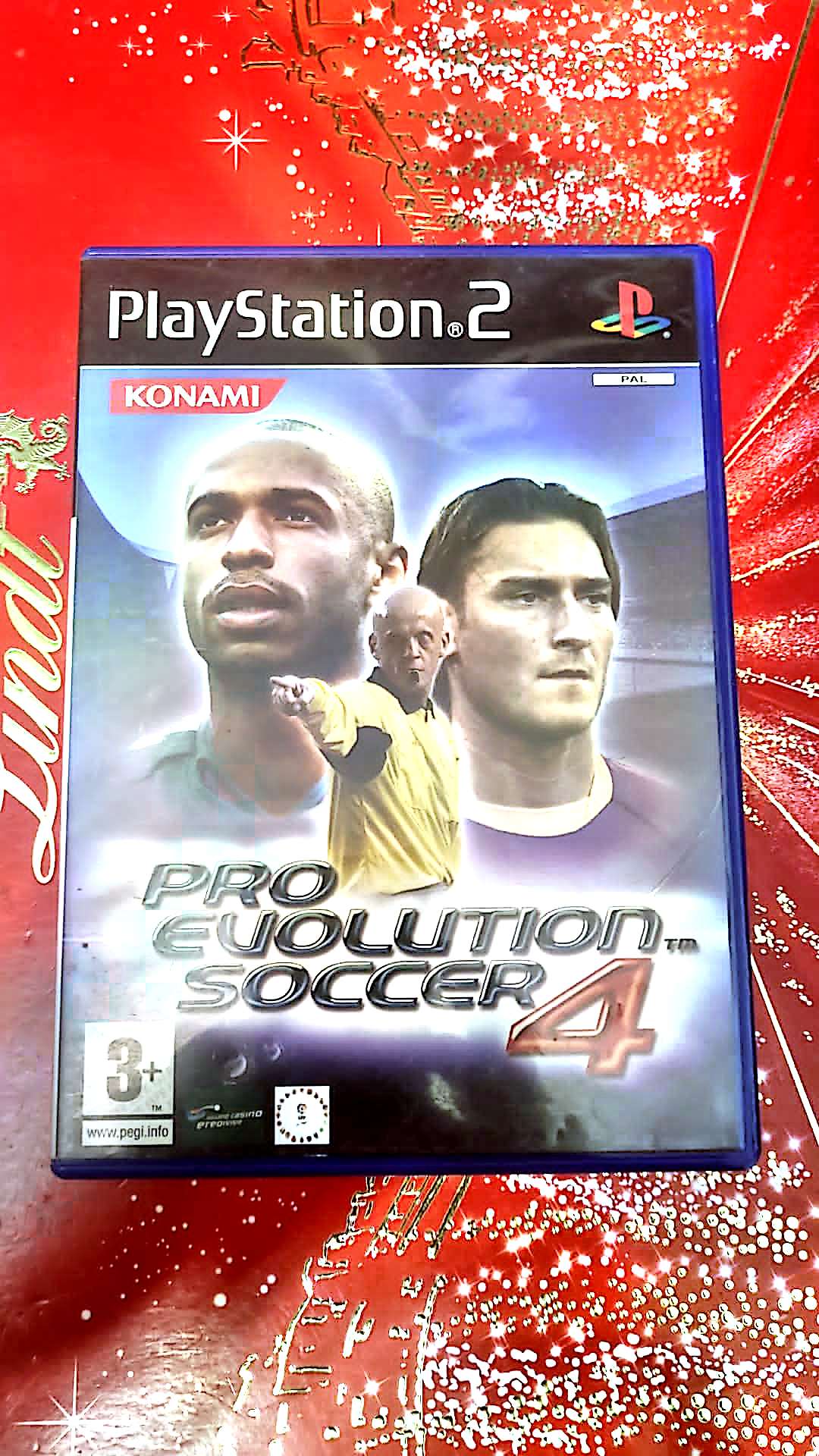 Jeu vidéo PS2 : konami pro evolution soccer 4