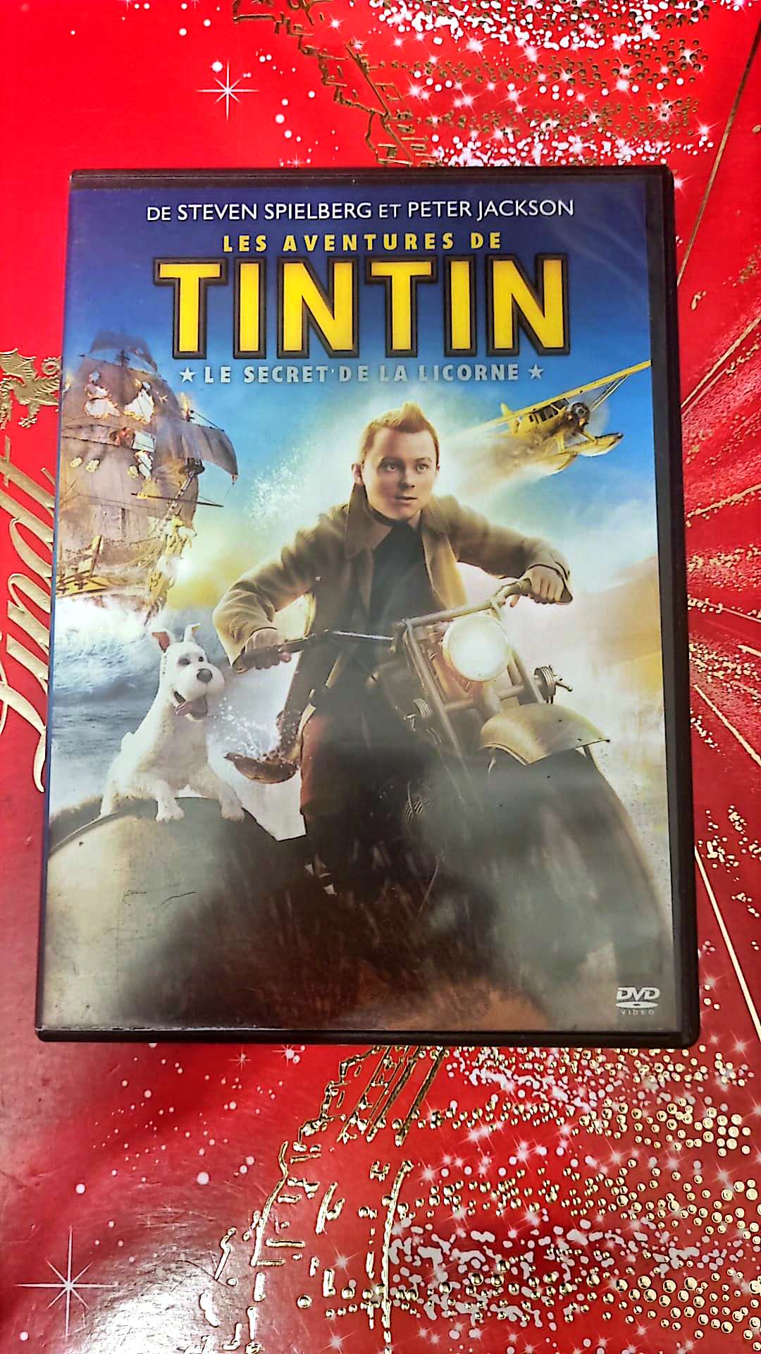 DVD : les aventures de tintin le secret de la licorne