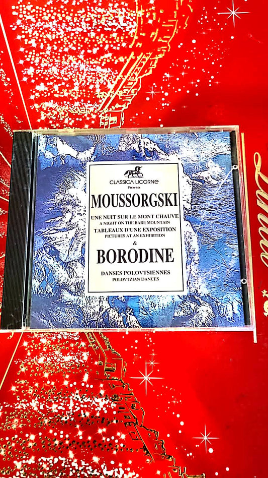 CD Moussorgski & Borodine – Une Nuit sur le Mont Chauve, Tableaux d’une Exposition, Danses Polovtsiennes