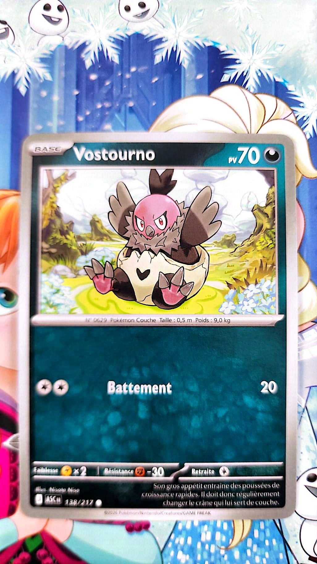 Carte Pokémon Moumouton 0629/217 – Carte TCG Française – Type Normal – Pokémon Mouton